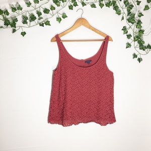 (2/$25 Sale) AEO Lace Tank Top